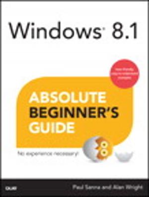 Book cover of Windows 8.1 Absolute Beginner's Guide