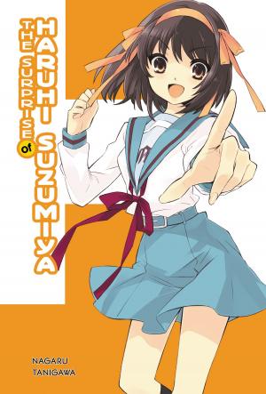 Book cover of The Surprise of Haruhi Suzumiya (light novel)