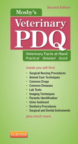 Cover of the book Mosby's Veterinary PDQ - E-Book by Judith Z. Kallenbach, MSN, RN, CNN