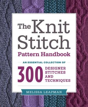 Book cover of The Knit Stitch Pattern Handbook