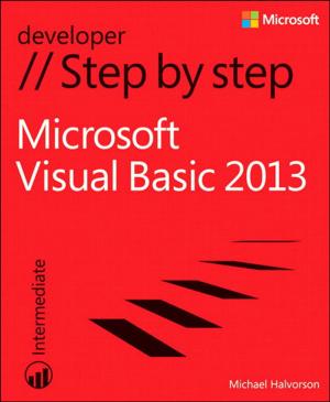 Book cover of Microsoft Visual Basic 2013 Step by Step