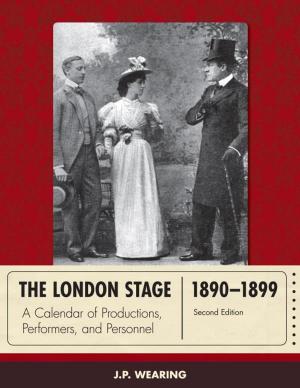 Book cover of The London Stage 1890-1899