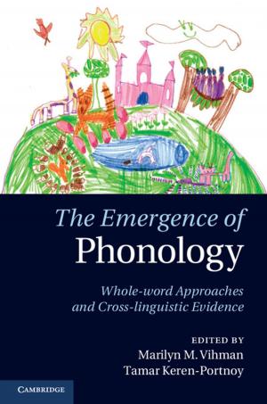 Cover of the book The Emergence of Phonology by Dominic Head