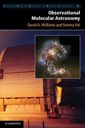 Cover of the book Observational Molecular Astronomy by Professor Bill T. Arnold, John H. Choi