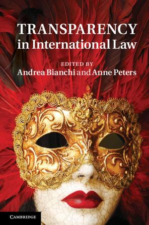 Cover of the book Transparency in International Law by Pascale Aebischer