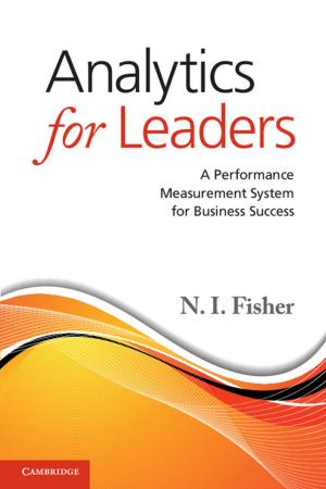 Cover of the book Analytics for Leaders by 