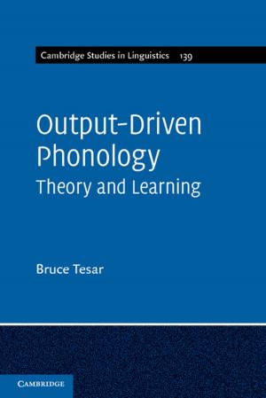 Cover of the book Output-Driven Phonology by Norman D. Cook