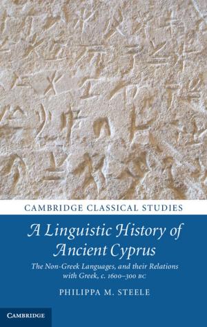 Cover of the book A Linguistic History of Ancient Cyprus by Dustin N. Sharp