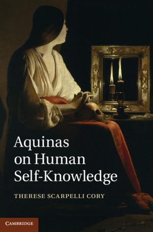Cover of the book Aquinas on Human Self-Knowledge by Alessandro Panconesi, Devdatt P. Dubhashi