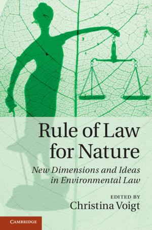Cover of the book Rule of Law for Nature by Russell Sandberg