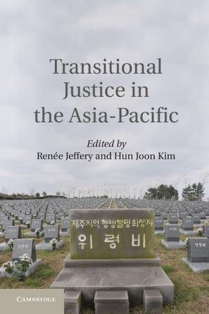 Cover of the book Transitional Justice in the Asia-Pacific by Chantal Stebbings