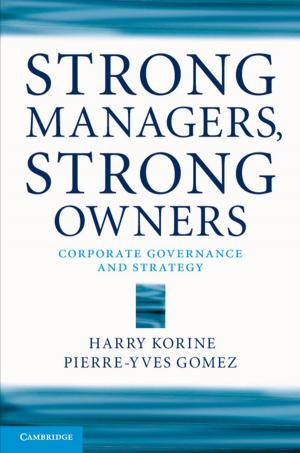 Cover of the book Strong Managers, Strong Owners by Hugo Caminos, Vincent P. Cogliati-Bantz