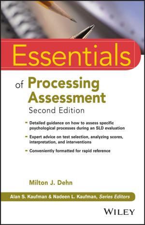 Cover of the book Essentials of Processing Assessment by Robert J. Anderson, William A. Adams