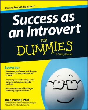 Cover of the book Success as an Introvert For Dummies by Bill Guertin