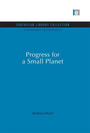 Cover of the book Progress for a Small Planet by Willem Visser t'Hooft