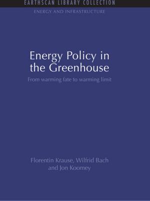 Book cover of Energy Policy in the Greenhouse