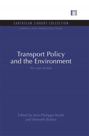 Cover of the book Transport Policy and the Environment by 