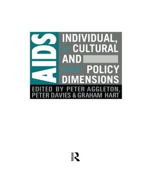 Cover of the book AIDS: Individual, Cultural And Policy Dimensions by Laurence Talairach-Vielmas