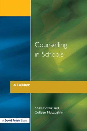 Cover of the book Counselling in Schools - A Reader by J.M. Cronyn