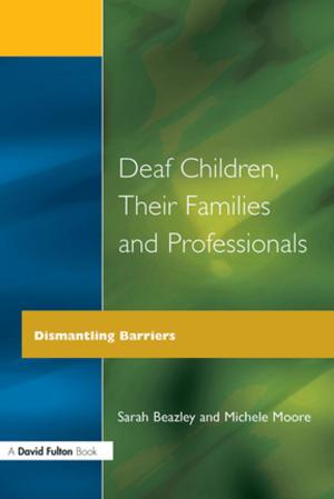Cover of the book Deaf Children and Their Families by Douglas Kellner