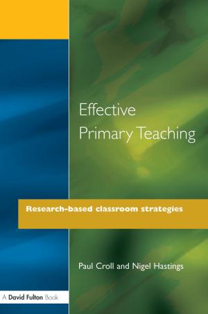 Cover of the book Effective Primary Teaching by David Aldous