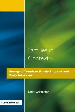 Cover of the book Families in Context by Anita Tull