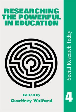 Cover of the book Researching The Powerful In Education by Steven Hugh Lee