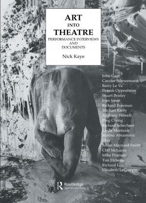 Cover of the book Art Into Theatre by Xinting Jia, Roman Tomasic
