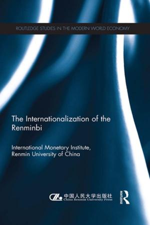 Book cover of The Internationlization of the Renminbi