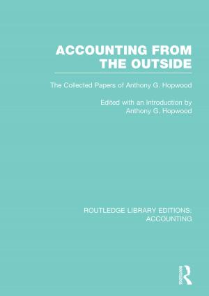 Cover of the book Accounting From the Outside (RLE Accounting) by James Cox