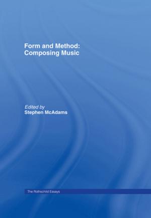 Cover of the book Form and Method: Composing Music by Bryon D. Anderson