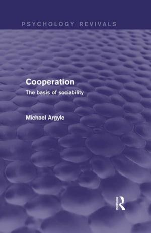 Book cover of Cooperation (Psychology Revivals)