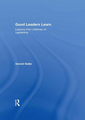 Cover of the book Good Leaders Learn by Peter L. Schnall, Marnie Dobson, Ellen Rosskam, Ray H. Elling