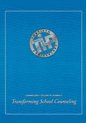 Cover of the book Transforming School Counseling by A.N. Porter, R.F. Holland