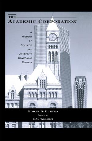 Cover of the book The Academic Corporation by Helen Chatterjee, Guy Noble