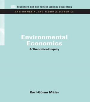 Cover of the book Environmental Economics by R. Rignano