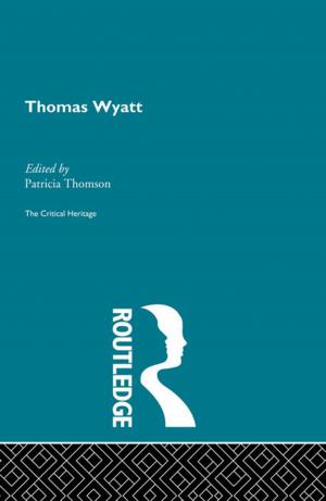 Cover of the book Thomas Wyatt by Tony Storey, Alexandra Pimor