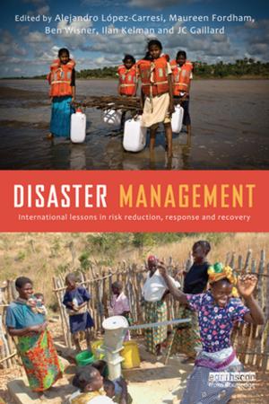 Cover of the book Disaster Management by Wen-jie Wu