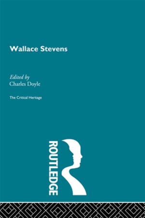 Cover of the book Wallace Stevens by Cornelia Navari