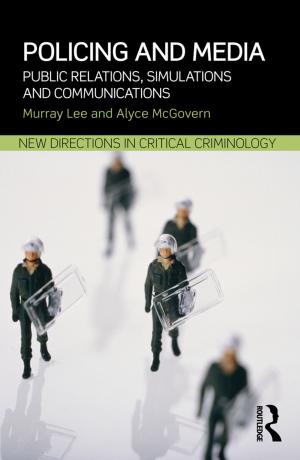Cover of the book Policing and Media by Jean Benedetti