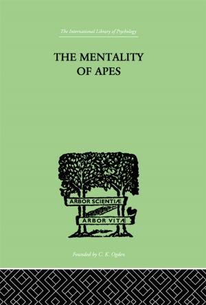 Cover of the book The Mentality of Apes by Jean Conway