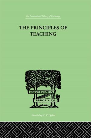 Book cover of The Principles of Teaching