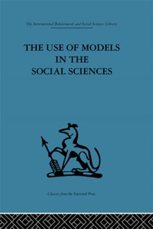 Cover of the book The Use of Models in the Social Sciences by E. Jane Davidson