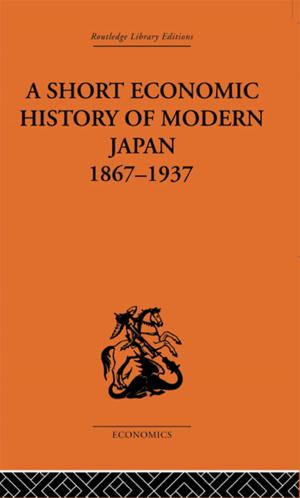 Book cover of Short Economic History of Modern Japan