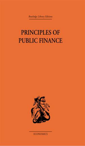 Cover of the book Principles of Public Finance by Roger More