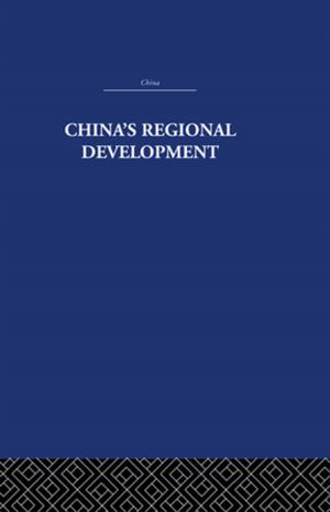 Cover of the book China's Regional Development by W. J. Stankiewicz