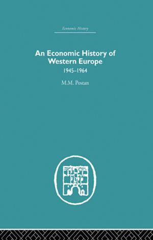 Cover of the book An Economic History of Western Europe 1945-1964 by Iain Edgar