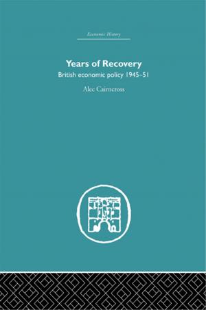 Cover of the book Years of Recovery by Peter Mackridge