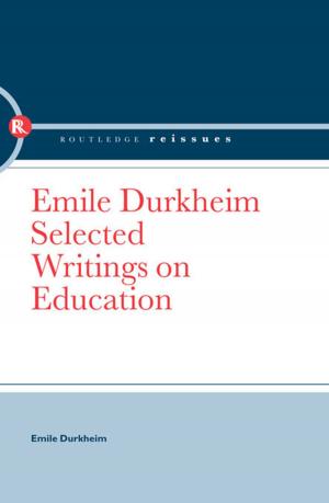 Cover of the book Emile Durkheim by Art Weinstein