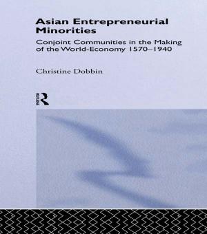 Cover of the book Asian Entreprenuerial Minorities by Stephen Parson